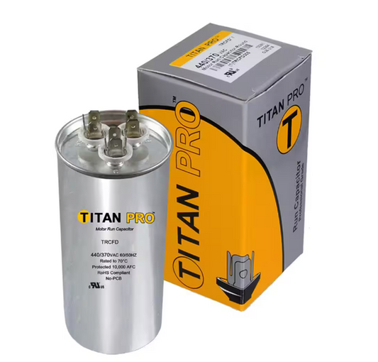 Capacitors Dual Rated  20/5 Mfd - 45/5 Mfd